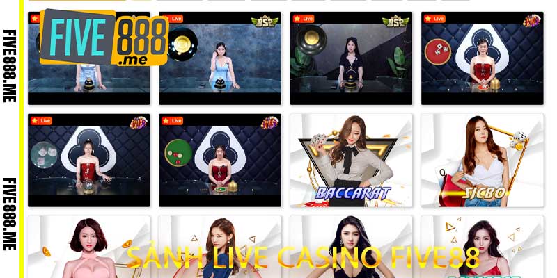 sảnh live casino five88